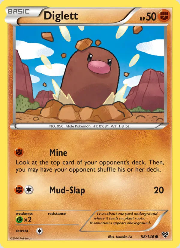 Image of the card Diglett