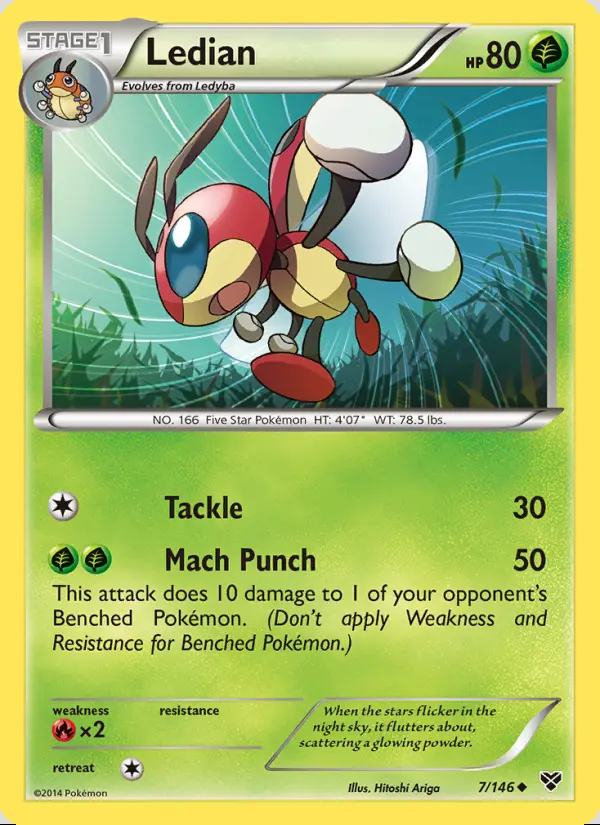Image of the card Ledian