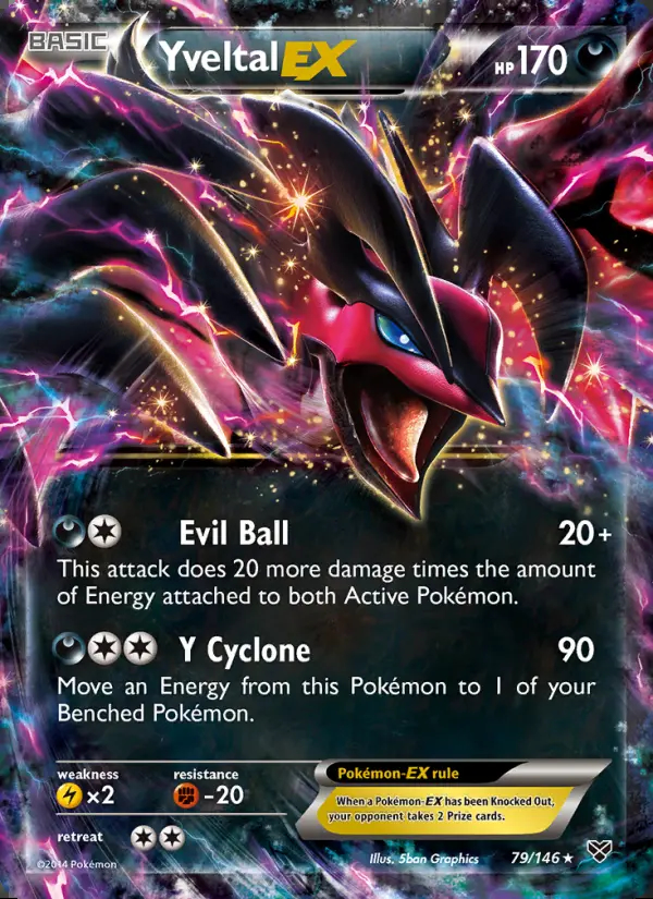 Image of the card Yveltal EX