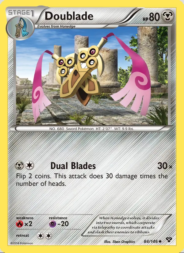 Image of the card Doublade