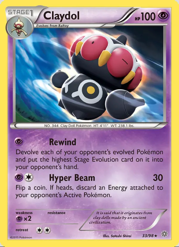 Image of the card Claydol