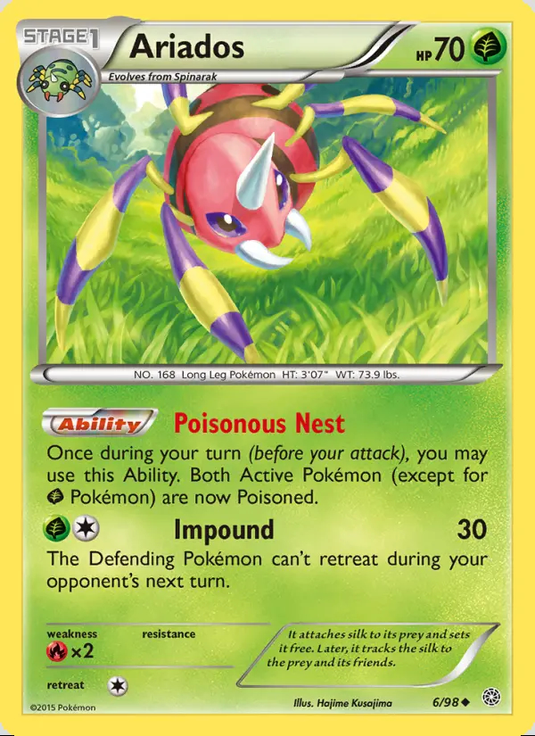 Image of the card Ariados