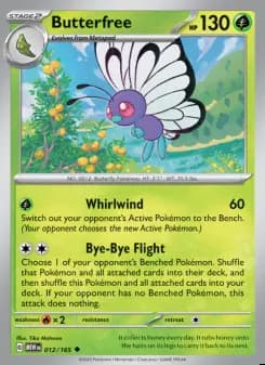 Image of the card Butterfree