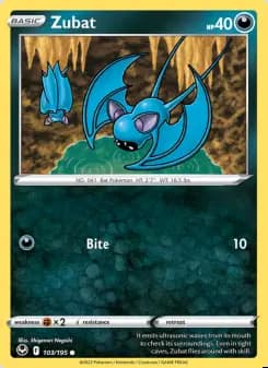 Image of the card Zubat