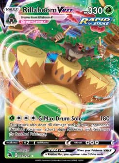 Image of the card Rillaboom VMAX