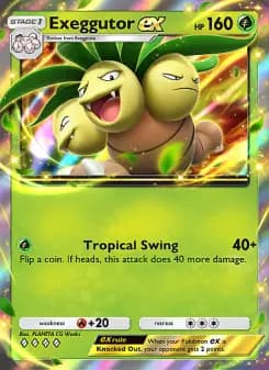Image of the card Exeggutor ex