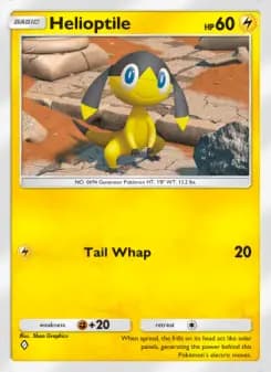 Image of the card Helioptile