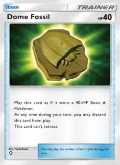 Image of the card Dome Fossil