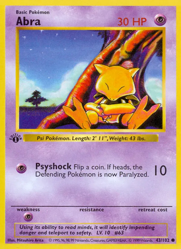 Image of the card Abra