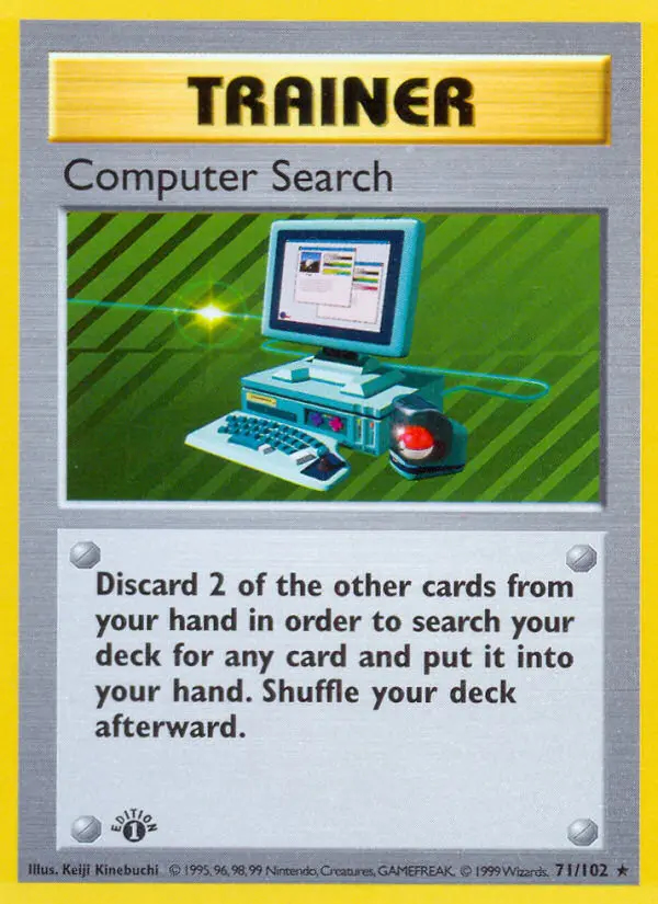 Image of the card Computer Search