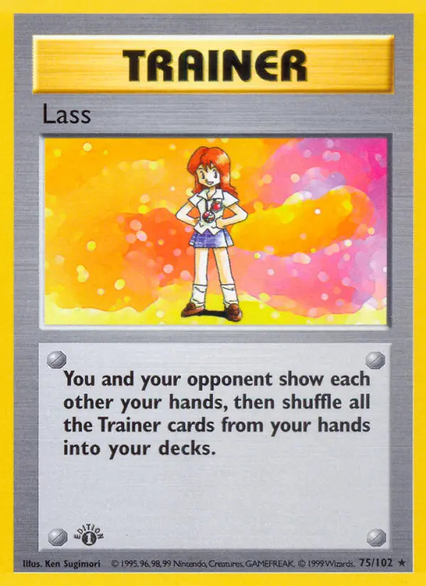 Image of the card Lass