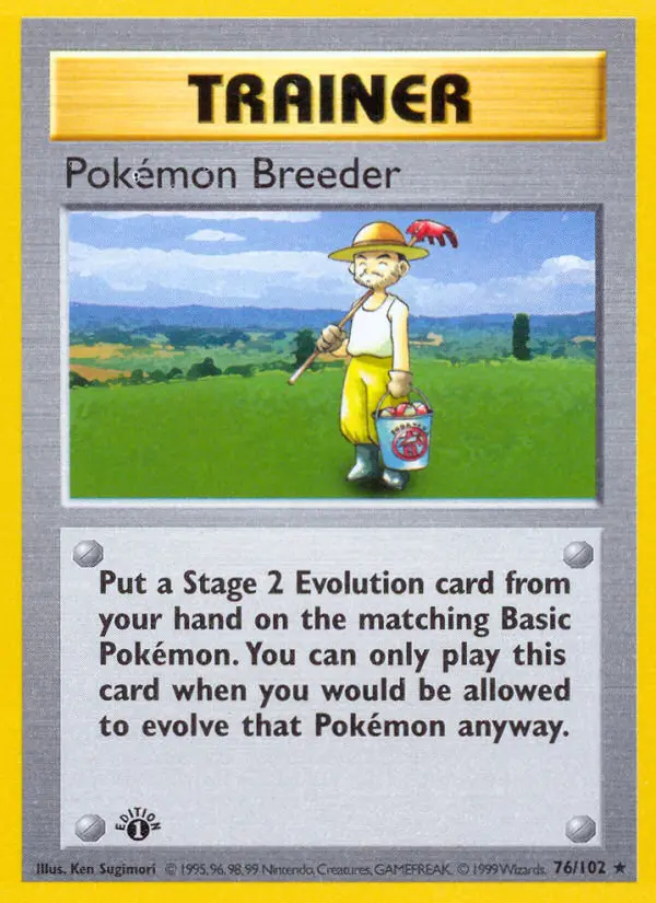Image of the card Pokémon Breeder