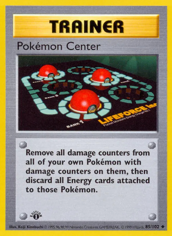 Image of the card Pokémon Center