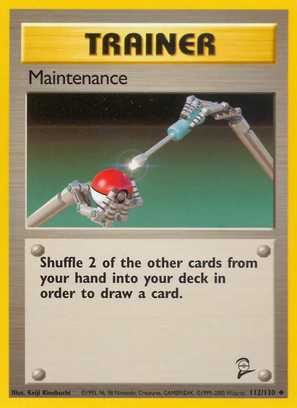 Image of the card Maintenance