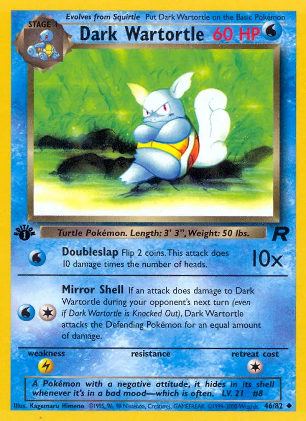 Image of the card Dark Wartortle
