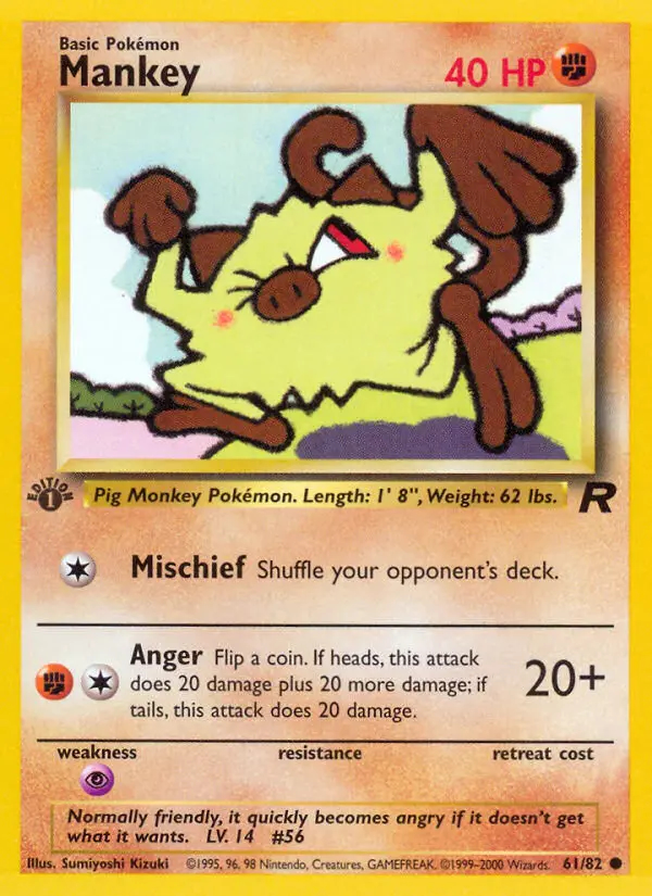 Image of the card Mankey
