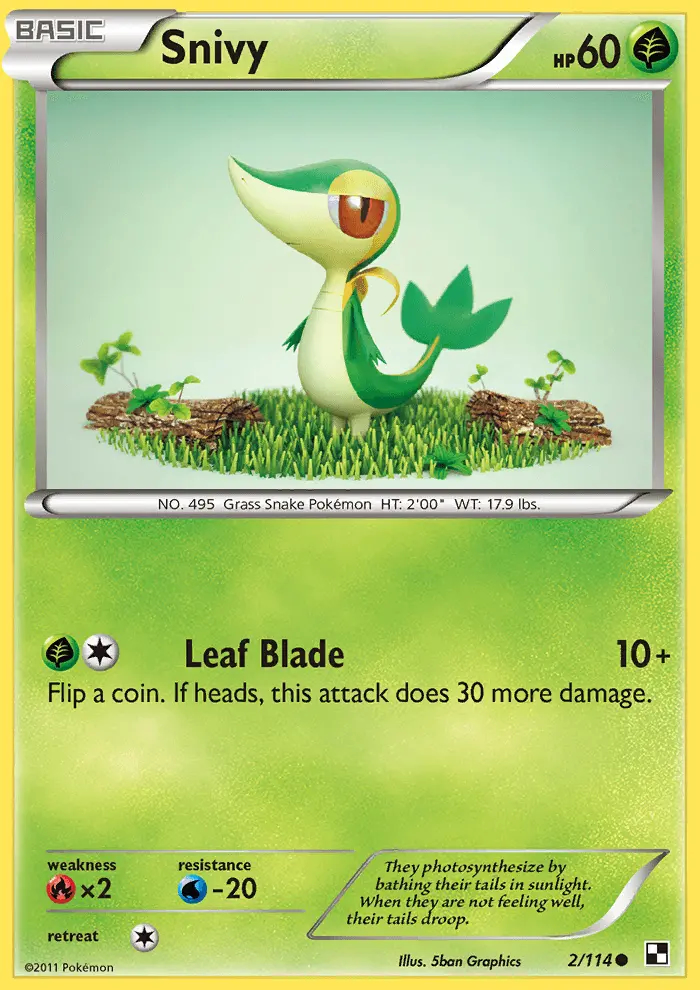 Image of the card Snivy