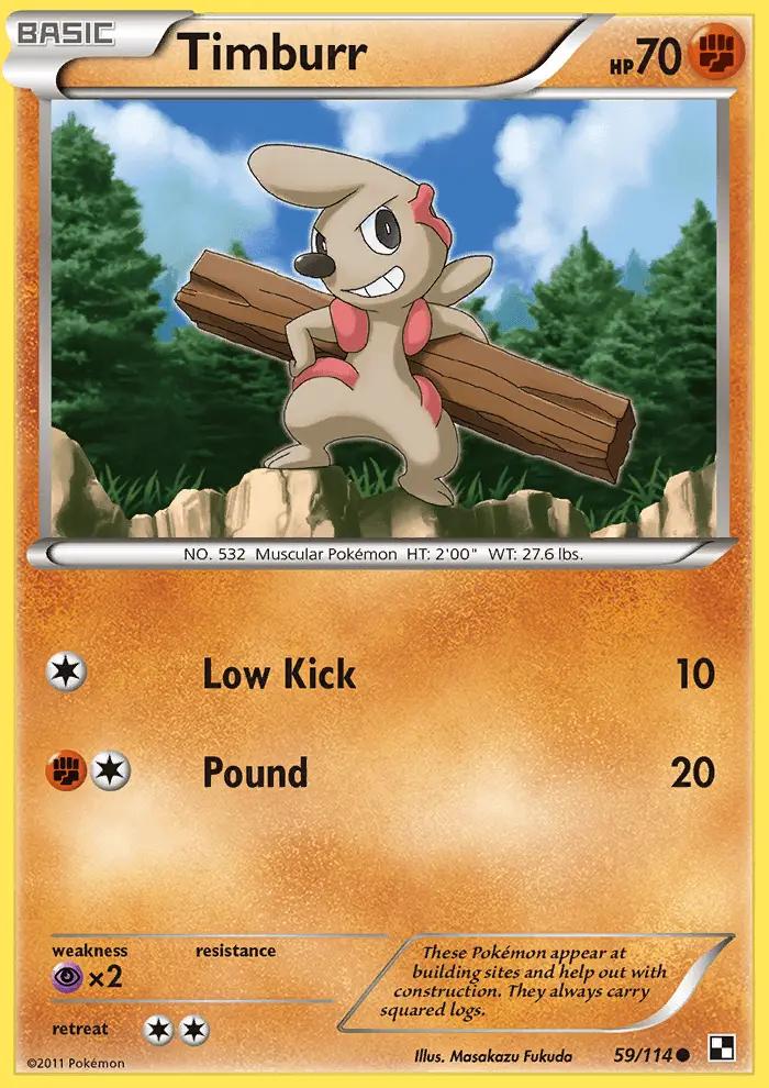 Image of the card Timburr