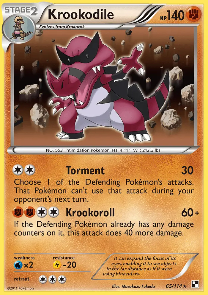 Image of the card Krookodile