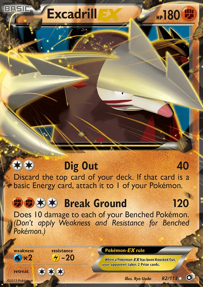 Image of the card Excadrill-EX