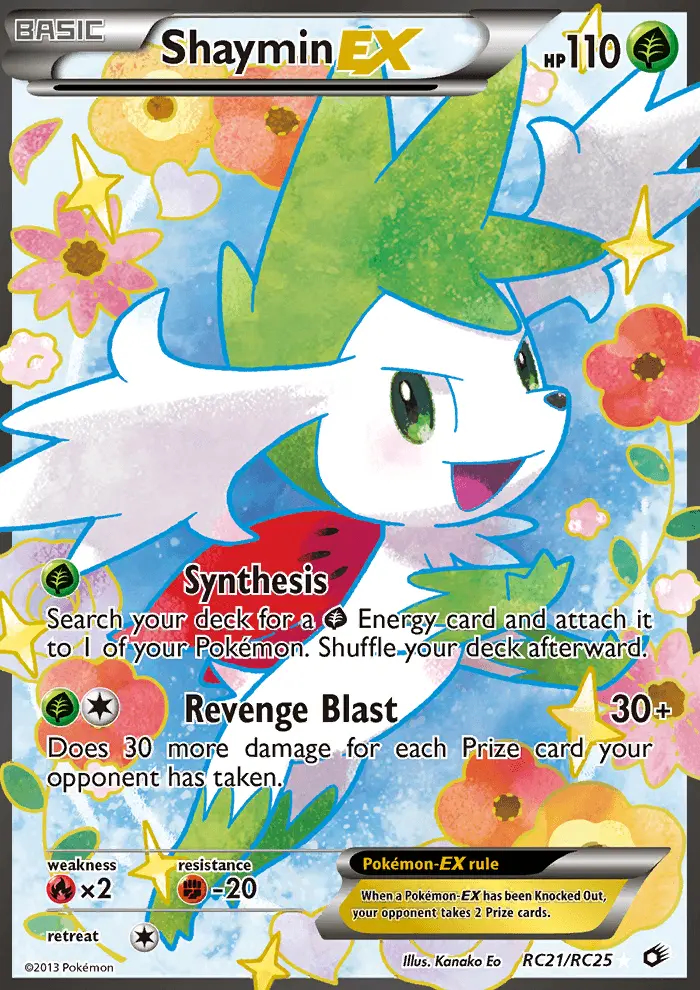 Image of the card Shaymin-EX