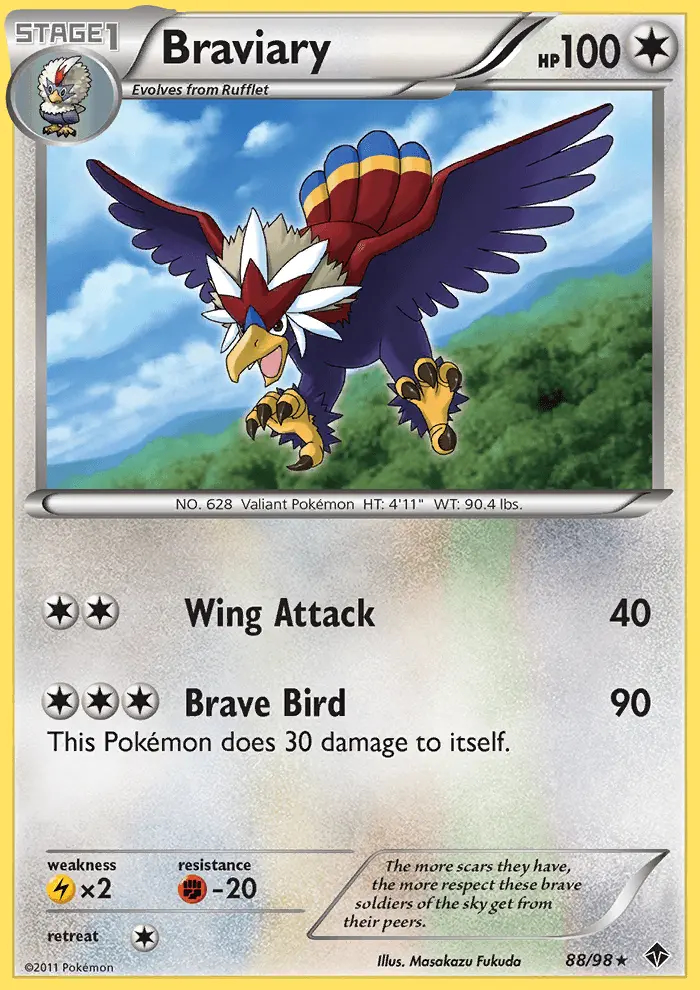Image of the card Braviary