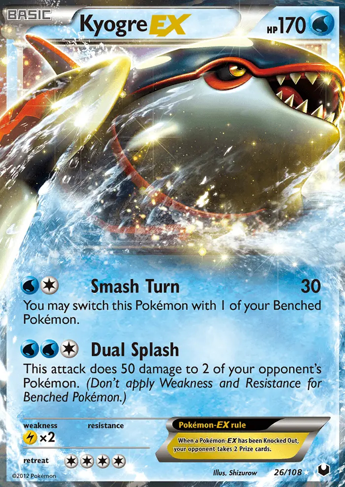 Image of the card Kyogre-EX
