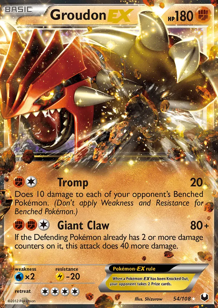 Image of the card Groudon-EX