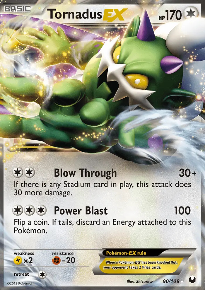 Image of the card Tornadus-EX