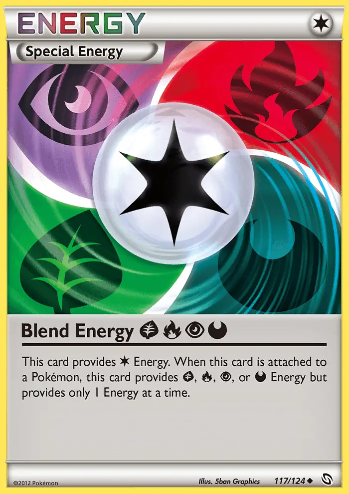 Image of the card Blend Energy Grass Fire Psychic Darkness
