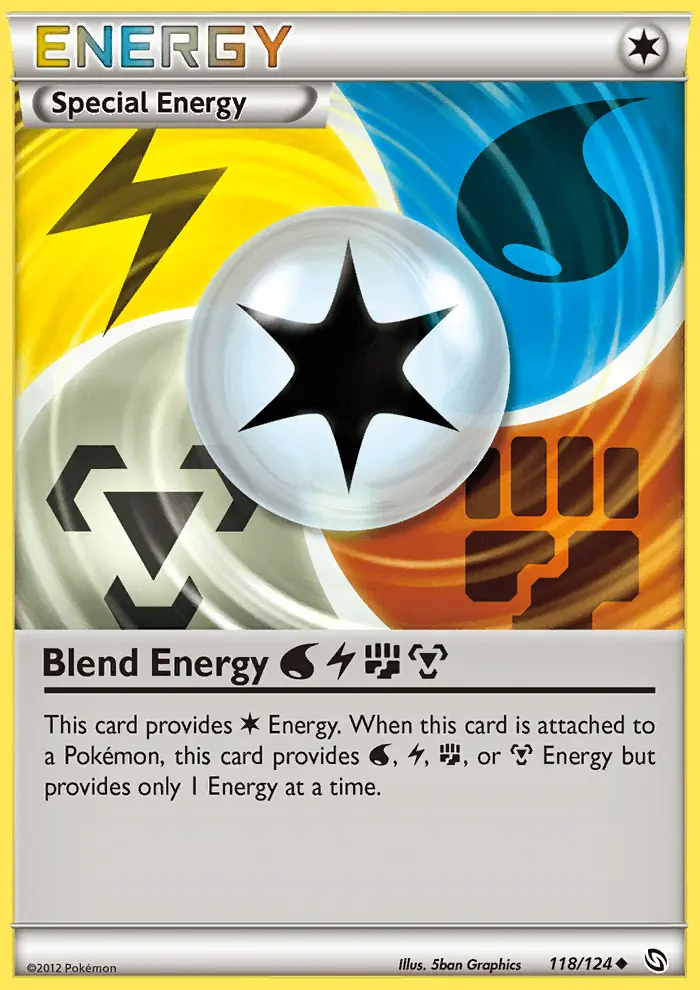 Image of the card Blend Energy Water Lightning Fighting Metal