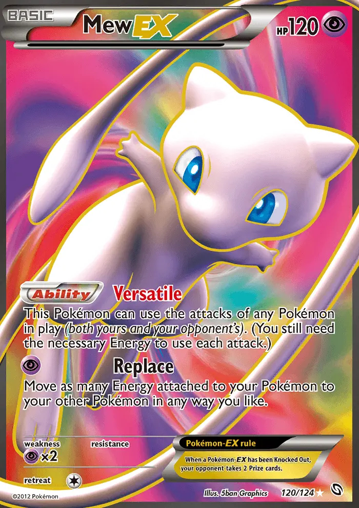 Image of the card Mew-EX