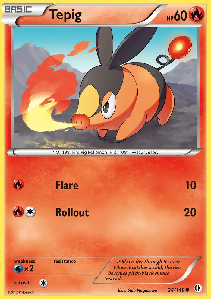 Image of the card Tepig