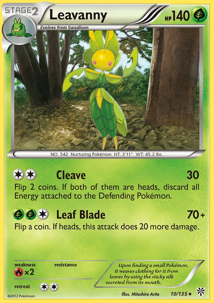 Image of the card Leavanny