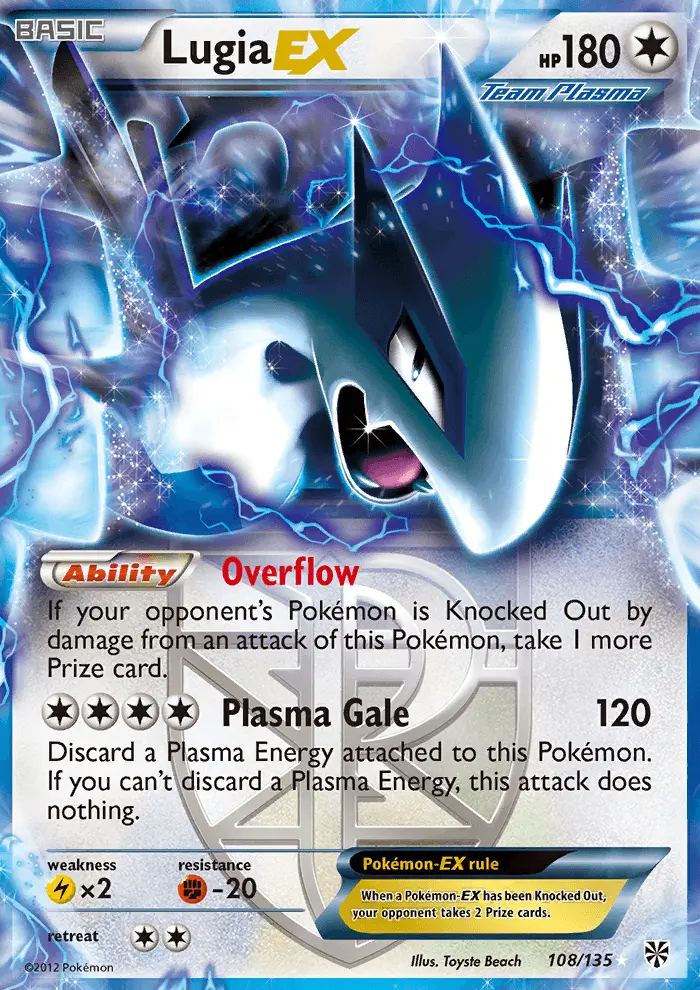 Image of the card Lugia-EX