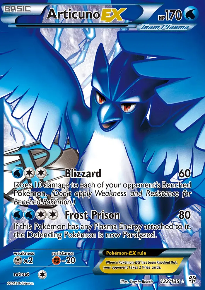 Image of the card Articuno-EX