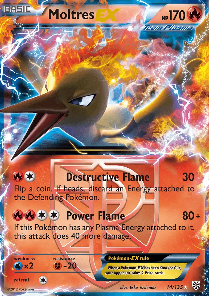Image of the card Moltres-EX