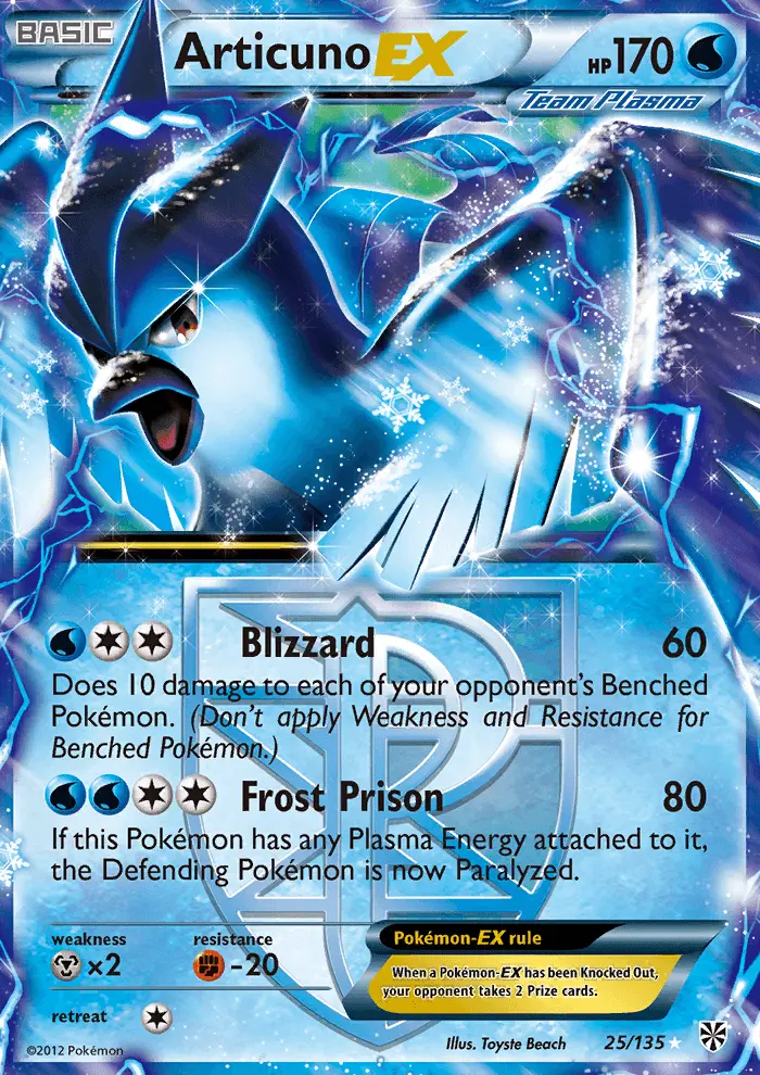 Image of the card Articuno-EX