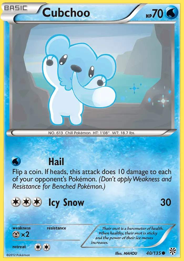 Image of the card Cubchoo