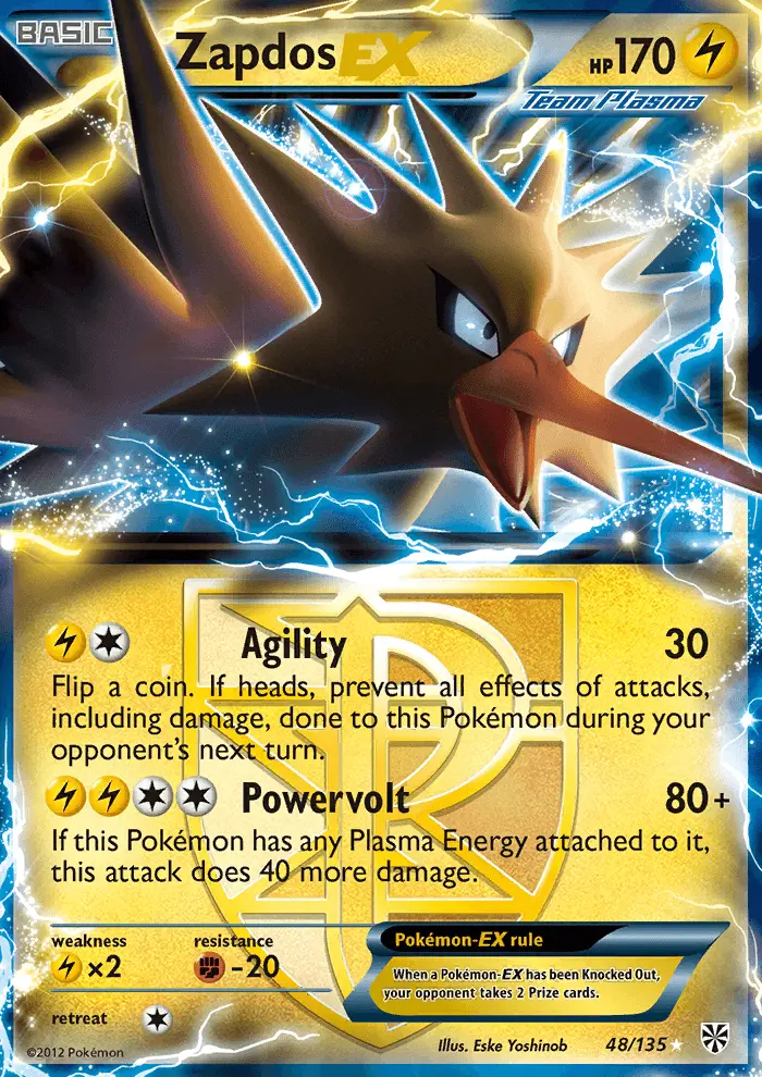 Image of the card Zapdos-EX