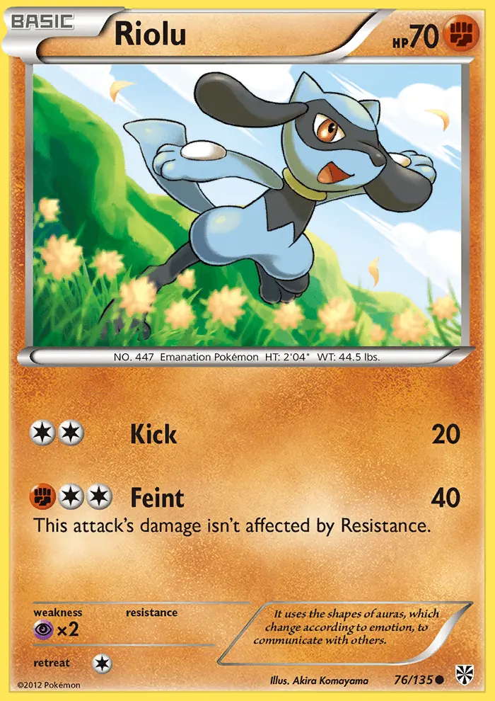 Image of the card Riolu