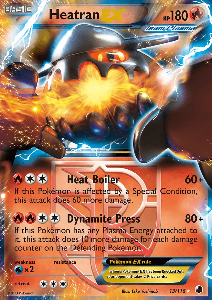 Image of the card Heatran-EX
