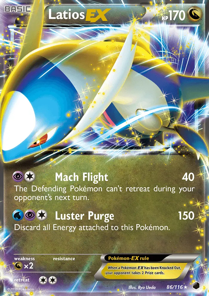 Image of the card Latios-EX