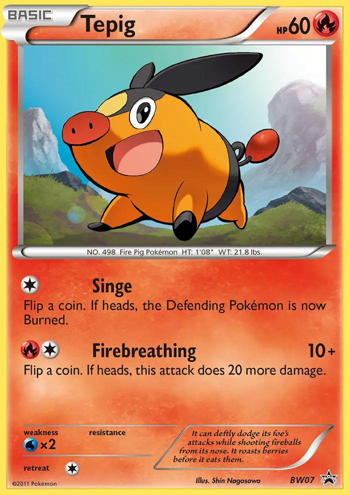 Image of the card Tepig