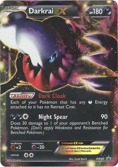 Image of the card Darkrai-EX