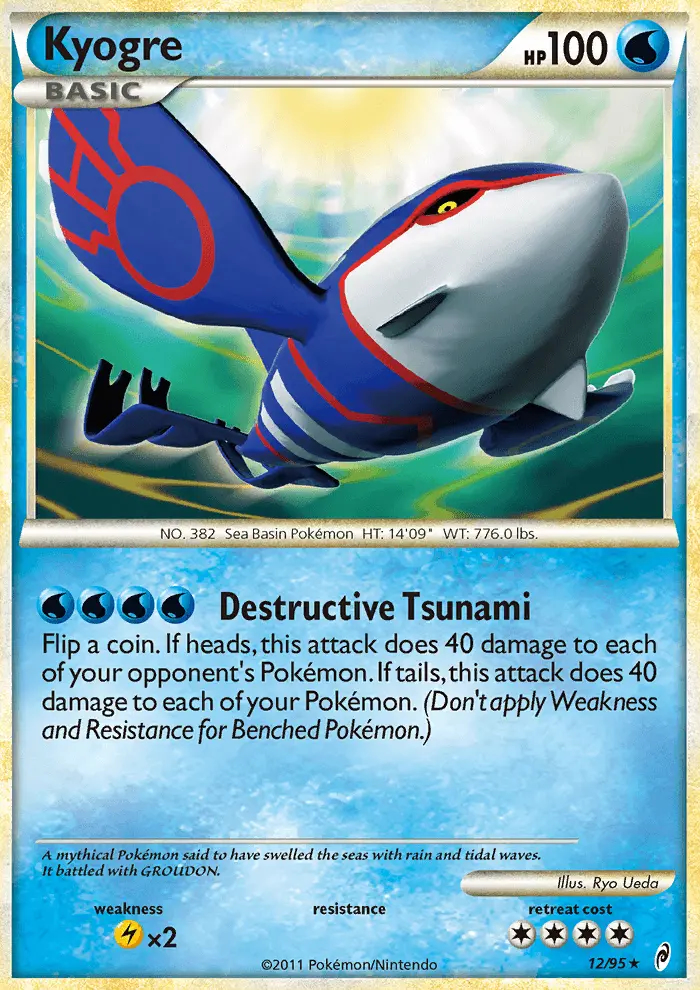 Image of the card Kyogre