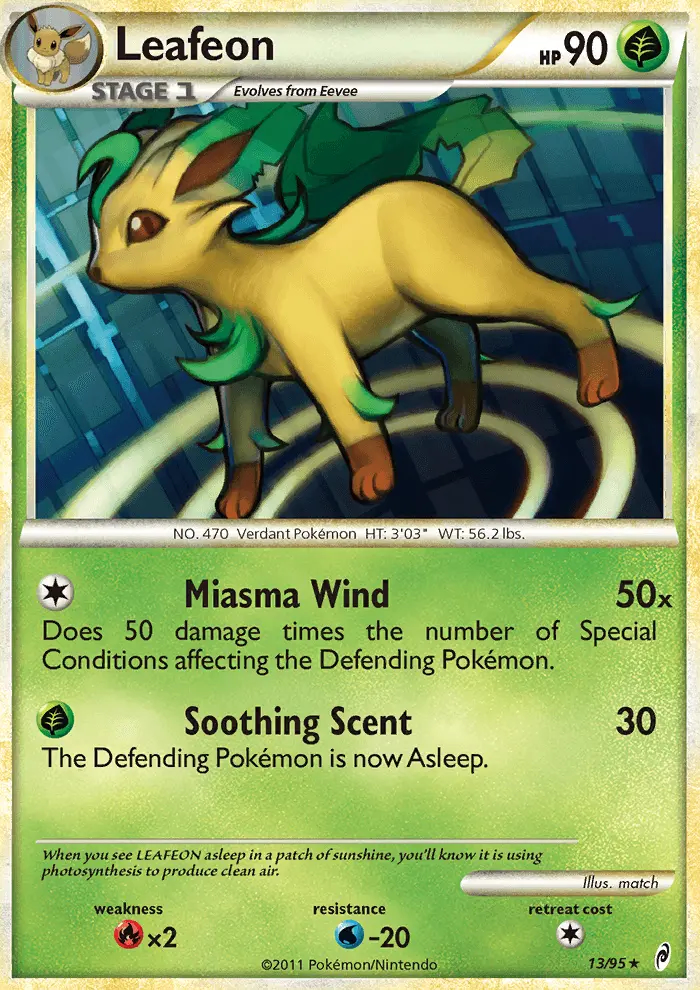 Image of the card Leafeon