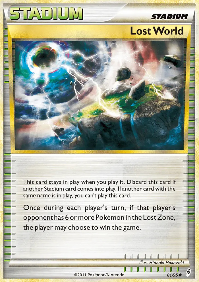 Image of the card Lost World