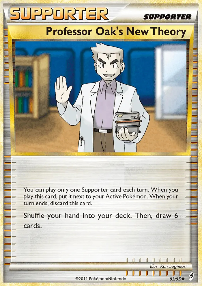 Image of the card Professor Oak's New Theory