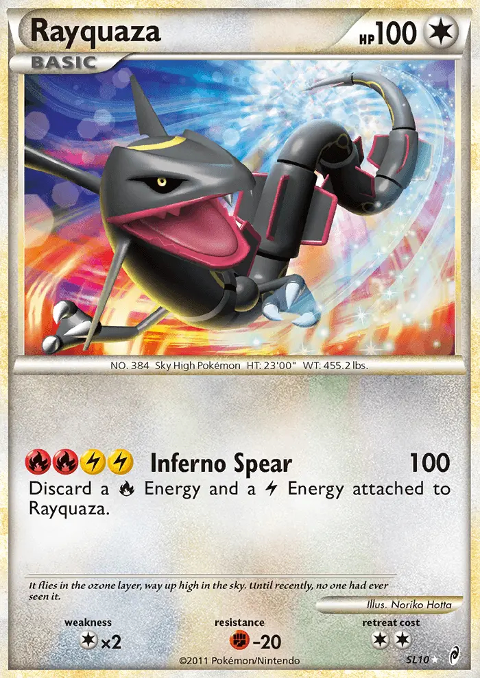 Image of the card Rayquaza